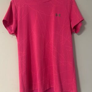 Under Armour Vivid Pink Tee